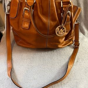 MICHARL KORS Brown Leather Handbag